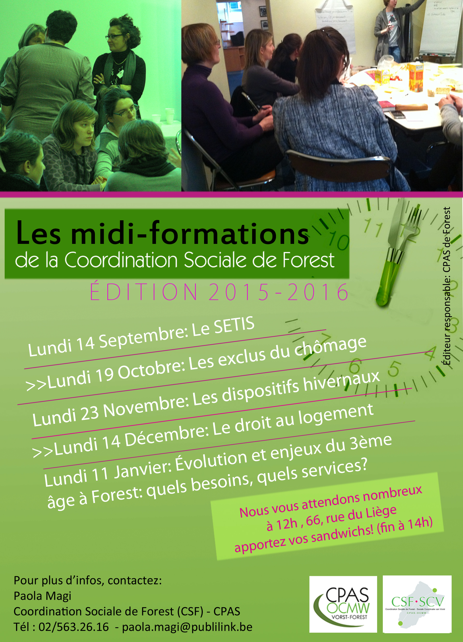 Programme midi-formation 